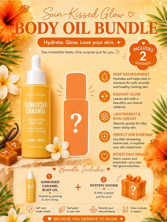 Other - Sunkissed Caramel Hydrating Body Oil — Warm Caramel